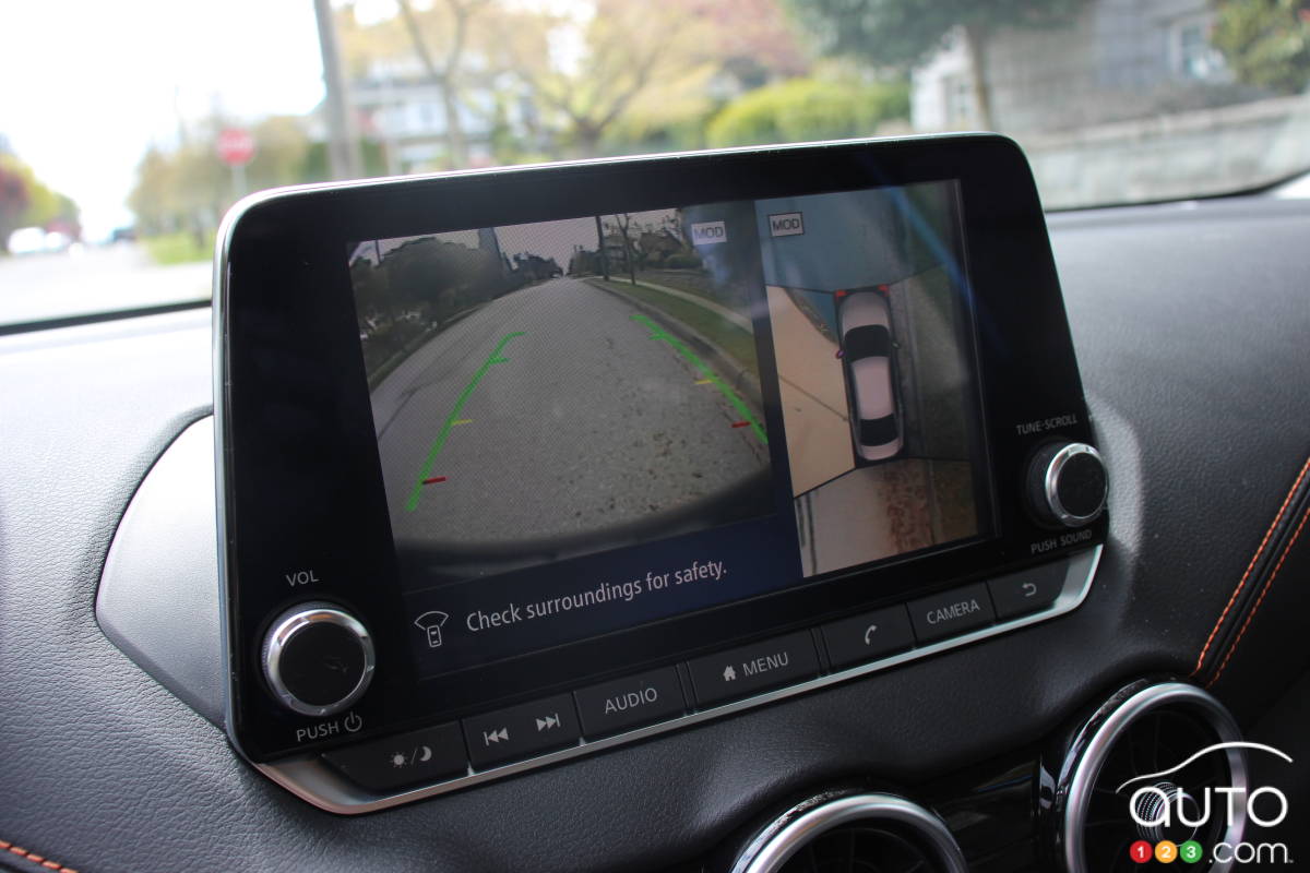 Nissan Sentra 2020, écran multimédia