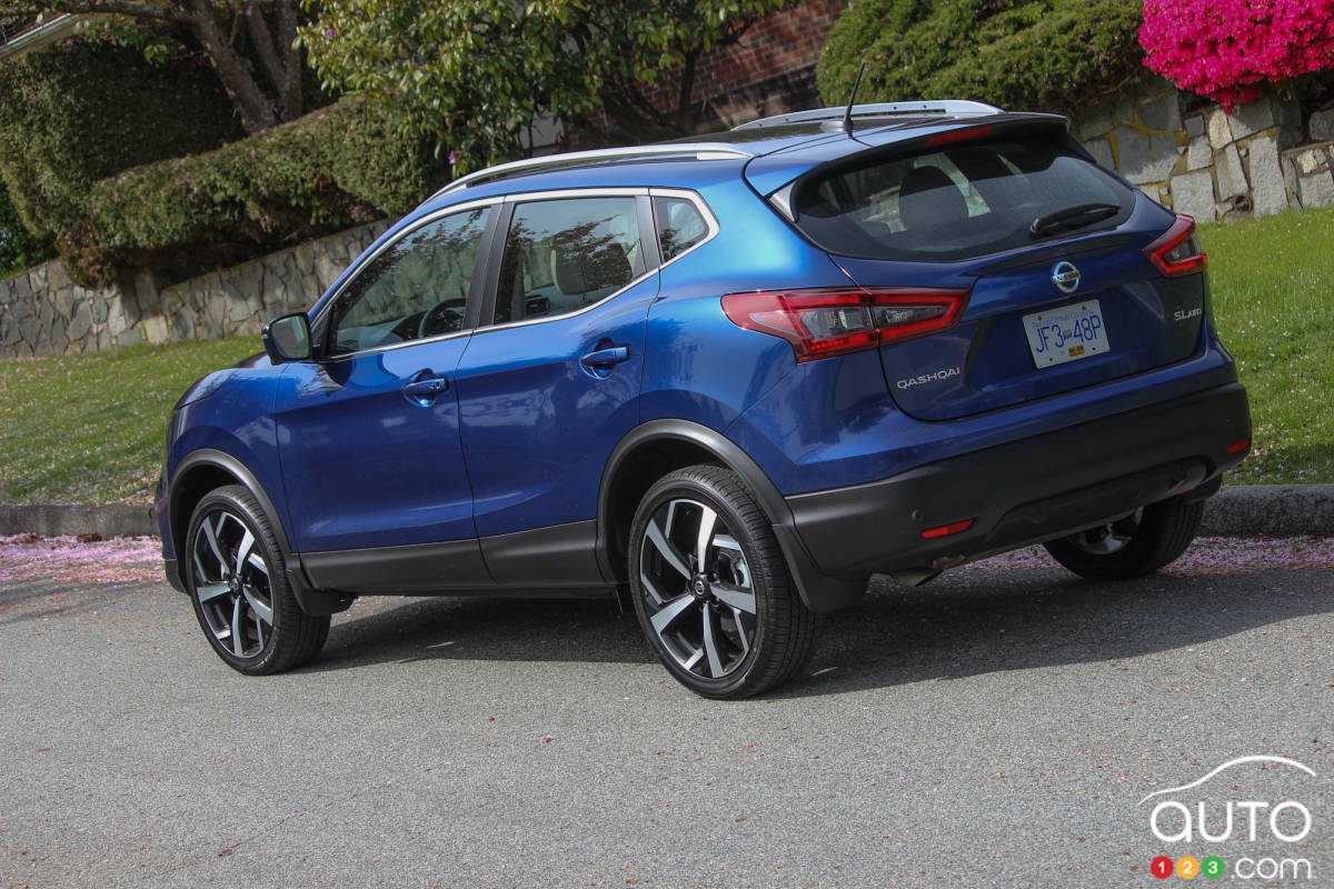 Nissan Qashqai 2020, trois quarts arrière