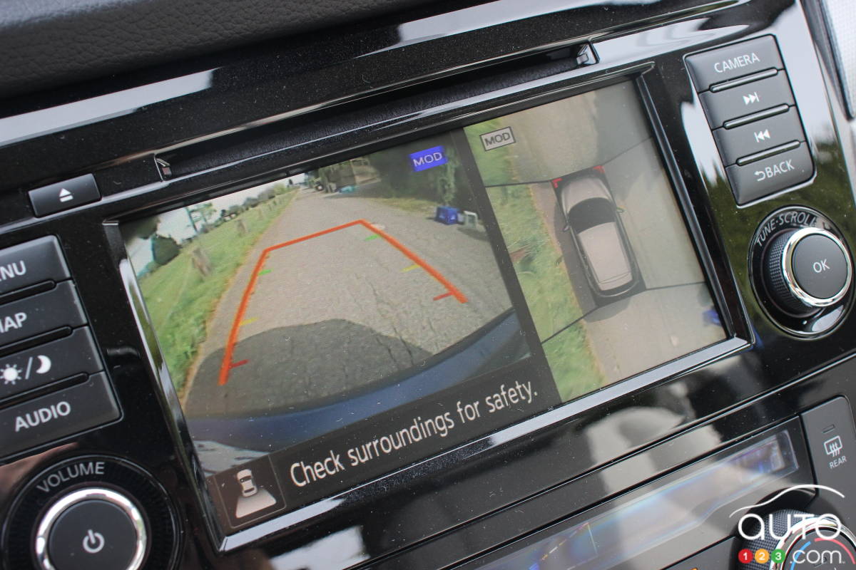 Nissan Qashqai 2020, écran