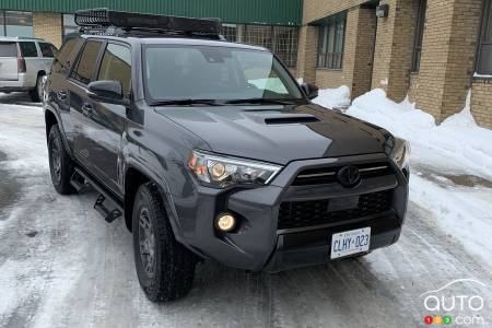 2020 Toyota 4Runner, three-quarters front