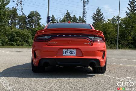 Dodge Charger SRT Hellcat Widebody 2020, arrière