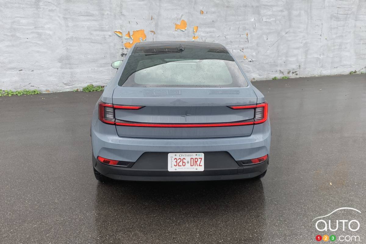 Polestar 2 2021, arrière