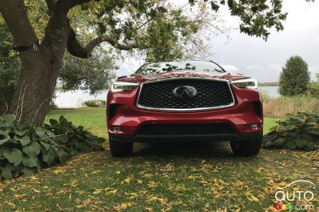 2020 Infiniti QX50, front