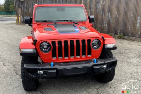 2021 Jeep Wrangler 4xe, front