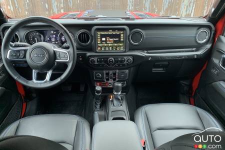 Jeep Wrangler Rubicon 4xe, intérieur