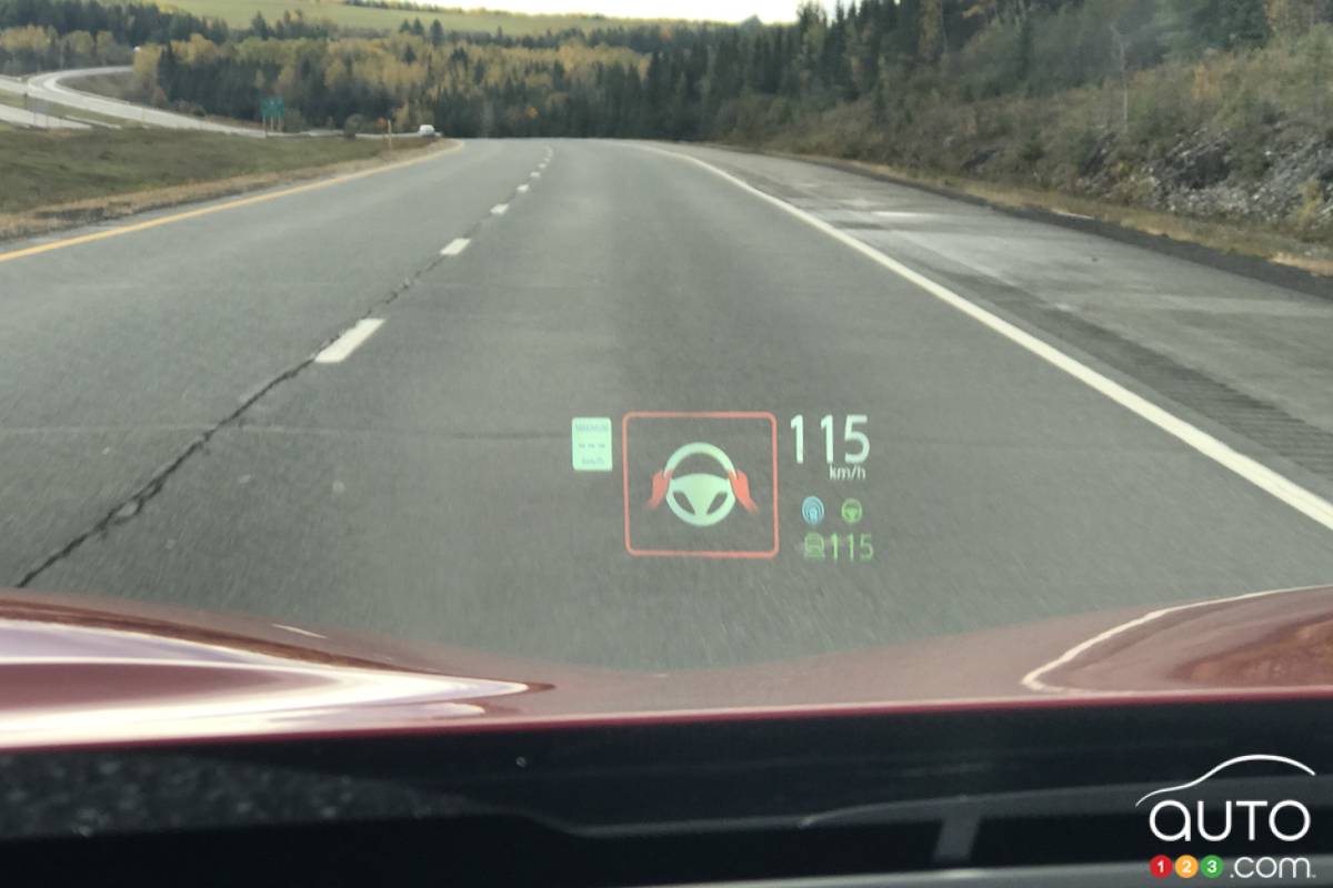 Infiniti QX50 2020, système conduite semi-autonome