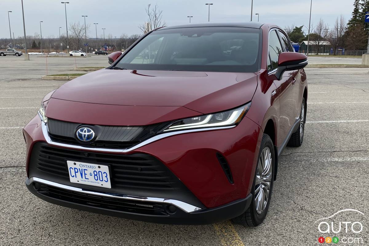 Toyota Venza 2021, trois quarts avant