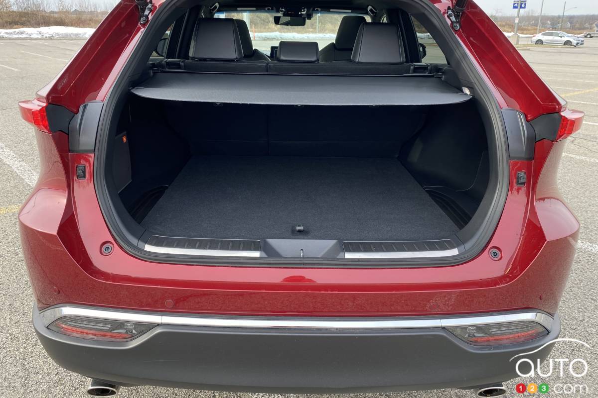 Toyota Venza 2021, coffre