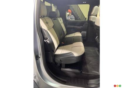 Ford F-150 Lightning, second-row seats