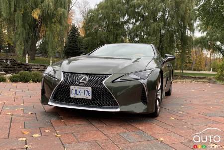 2021 Lexus LC 500, front