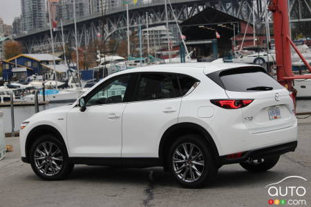 Mazda CX-5 2021, trois quarts arrière