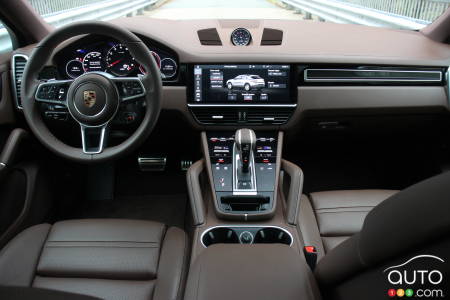 Porsche Cayenne S Coupé 2020, intérieur