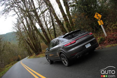 Le Porsche Cayenne S Coupé 2020, sur la route