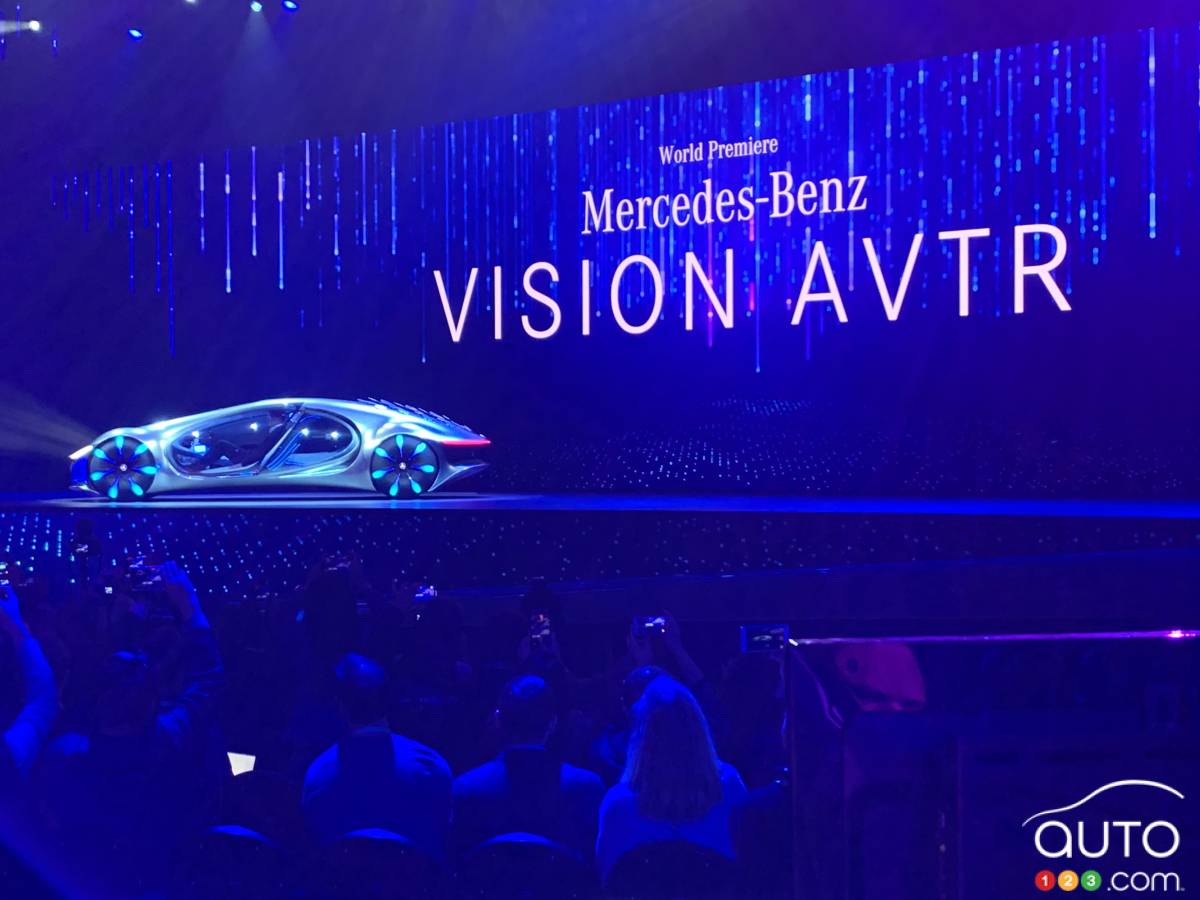 Ces Debut Of The Mercedes Benz Vision Avtr Car News Auto123