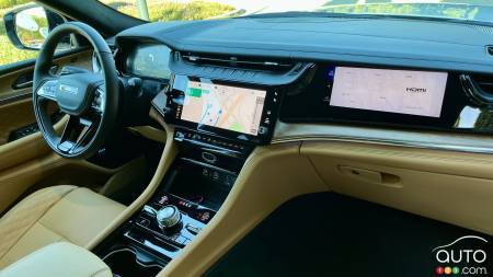 Jeep Grand Cherokee 2026, intérieur
