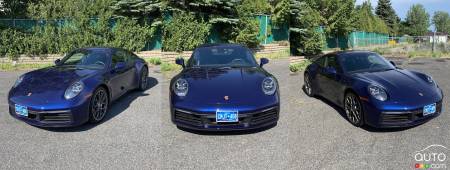 2020 Porsche 911, front