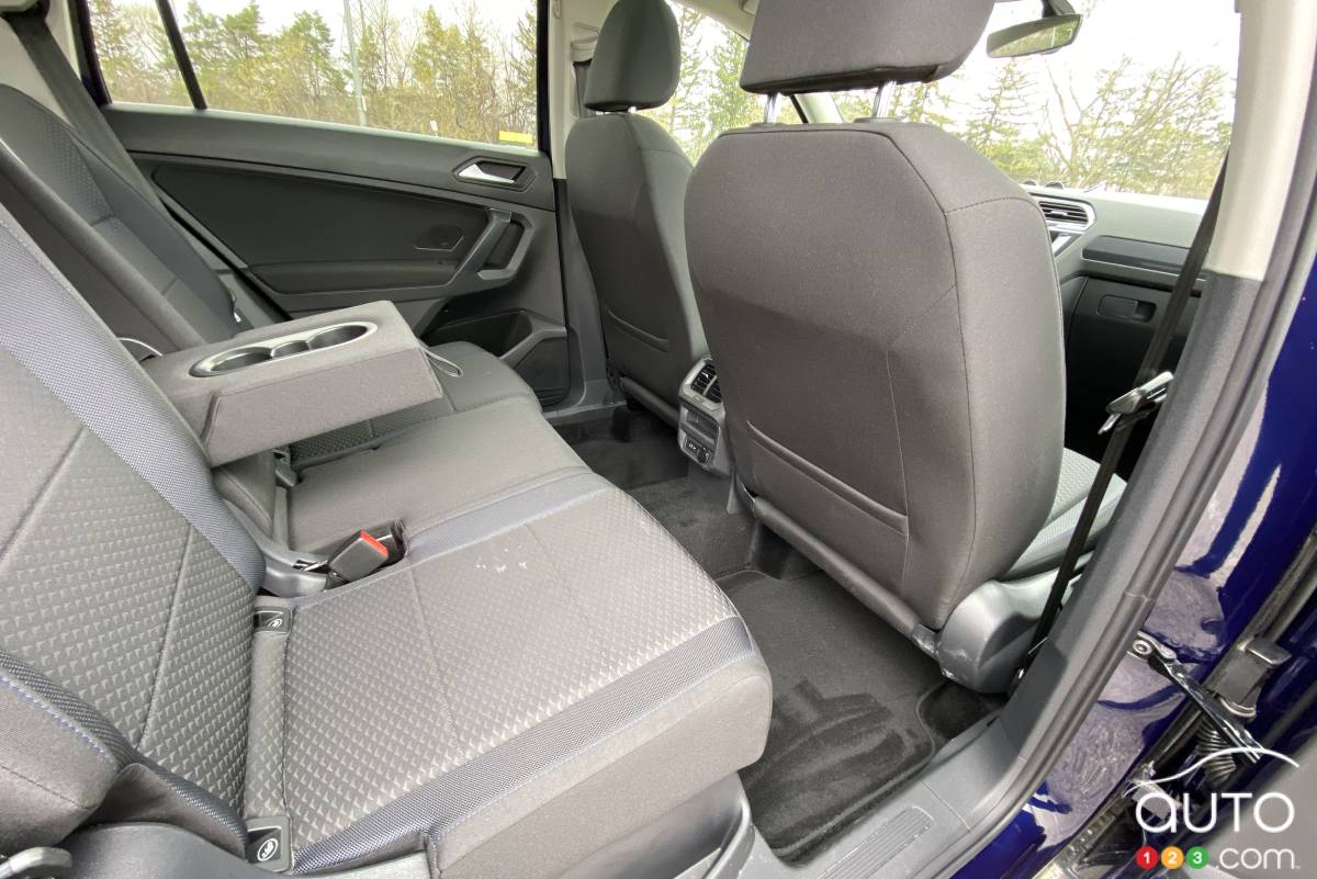 Volkswagen Tiguan 2021, deuxième rangée