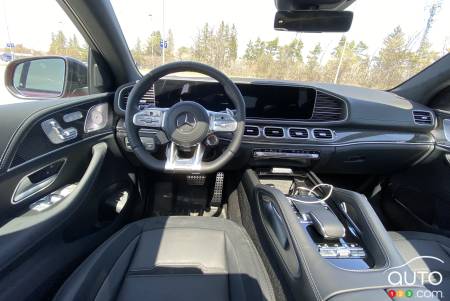 2021 Mercedes-AMG GLE 63 S Coupe, interior