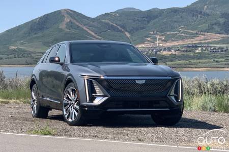 Cadillac Lyriq 2023, avant