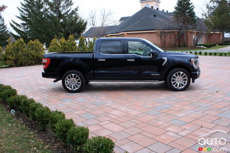 Ford F-150 hybrid, profile