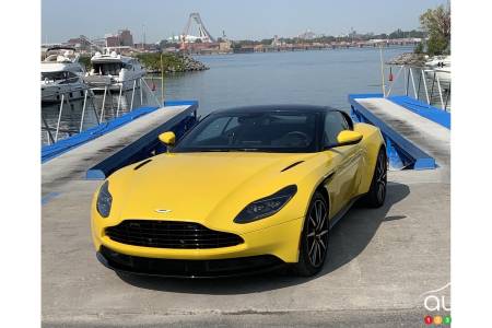 2020 Aston Martin DB11, front