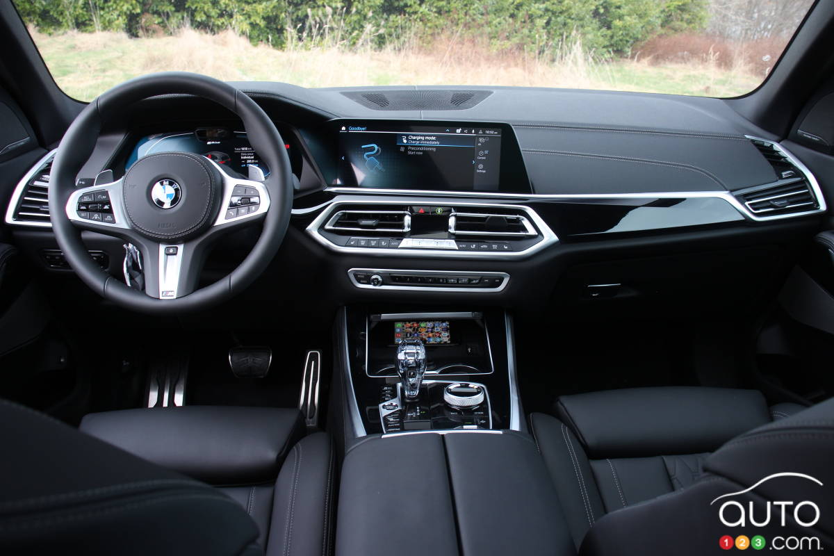 BMW X5 xDrive45e, intérieur