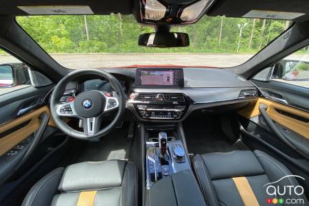 BMW M5 Competition 2021, intérieur