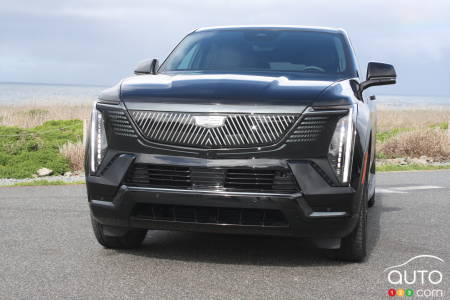 2025 Cadillac Escalade IQ, front