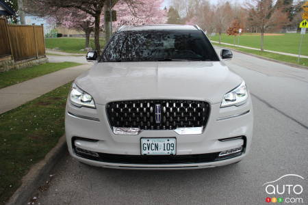 Lincoln Aviator Grand Touring PHEV 2021, avant