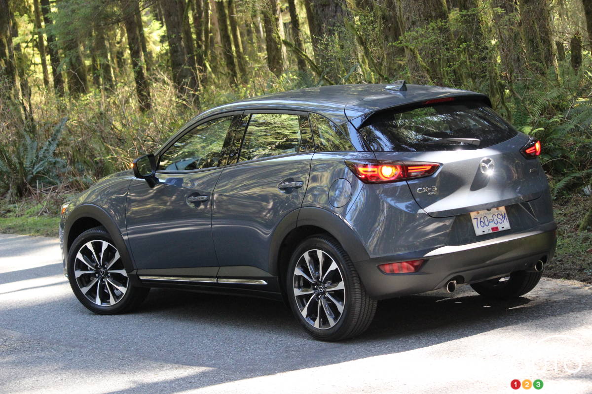 Mazda CX-3 2021, trois quarts arrière