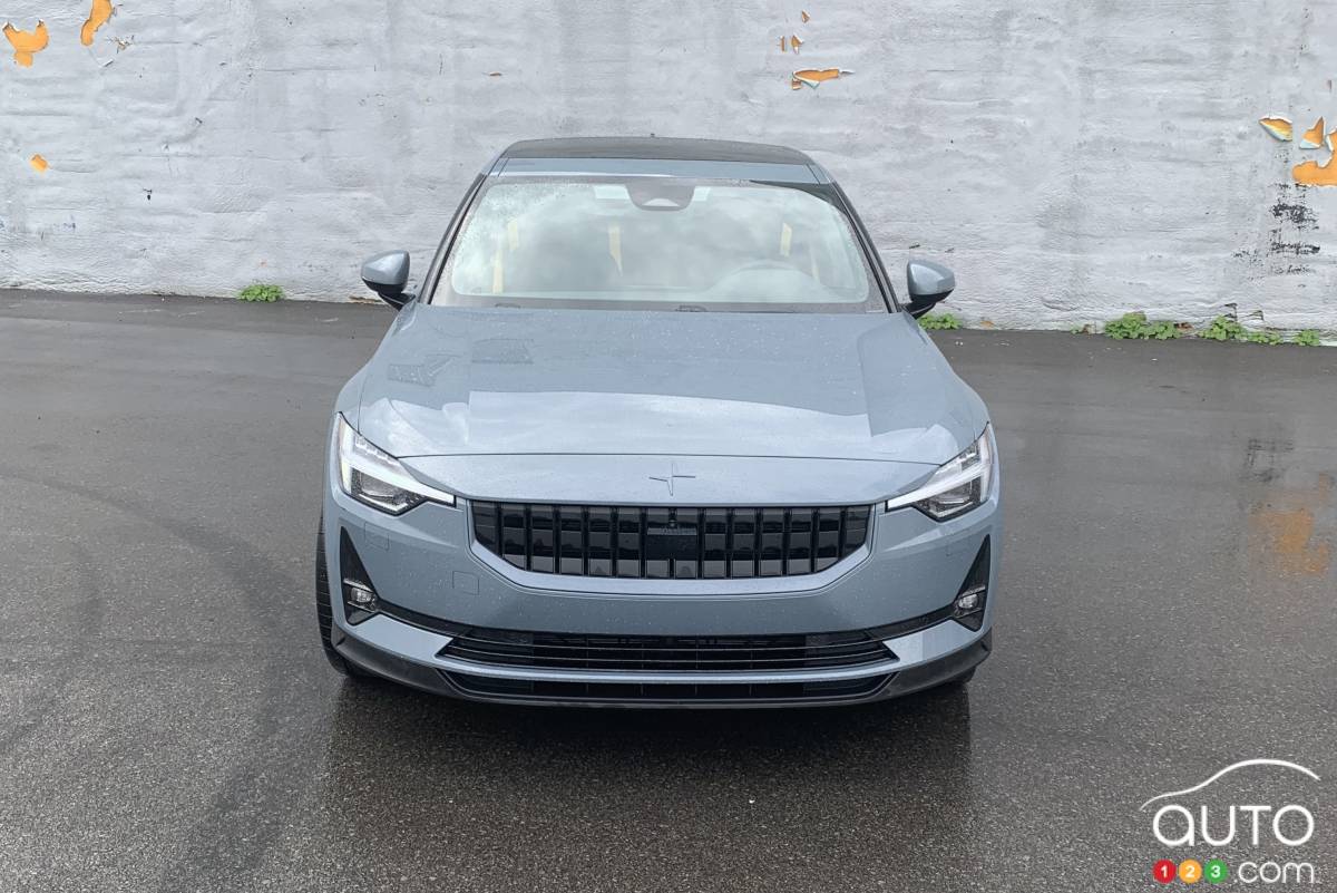 Polestar 2 2021, avant