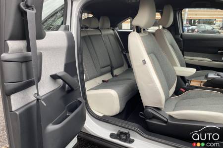 2022 Mazda MX-30, second-row doors and seats