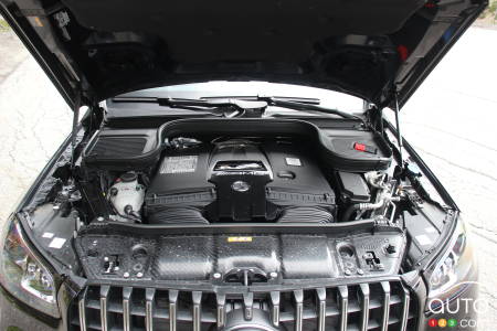Mercedes-AMG GLS 63 4Matic+ 2021, moteur