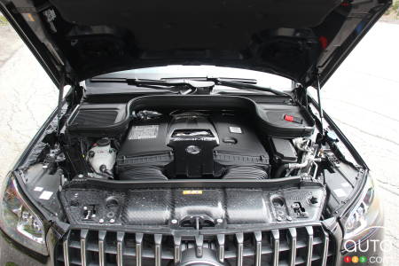 2021 Mercedes-AMG GLS 63, engine