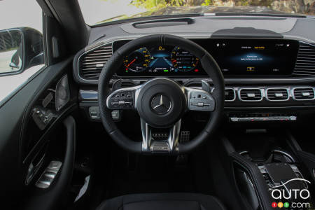 Mercedes-AMG GLS 63 4Matic+ 2021, tableau de bord