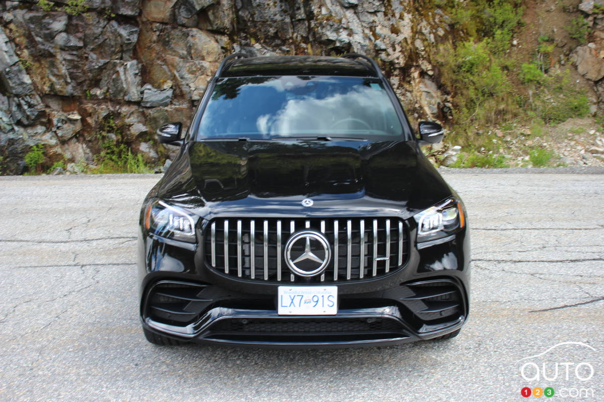 Mercedes-AMG GLS 63 4Matic+ 2021, avant