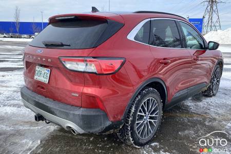 Ford Escape PHEV 2022, trois quarts arrière