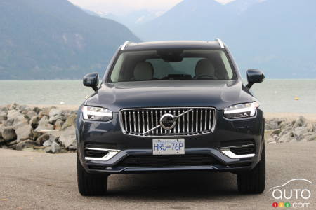 2021 Volvo XC90 Recharge, front