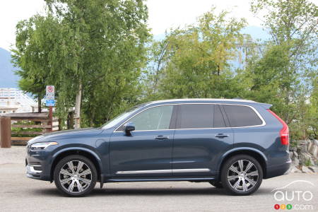 2021 Volvo XC90 Recharge, profile