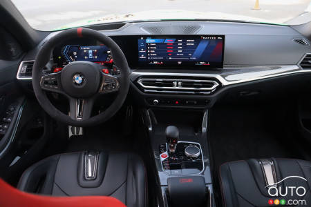 BMW M3 CS 2023, intérieur