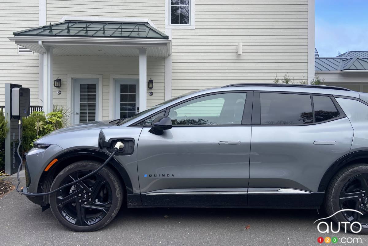 Le Chevrolet Equinox EV 2024, au chargement