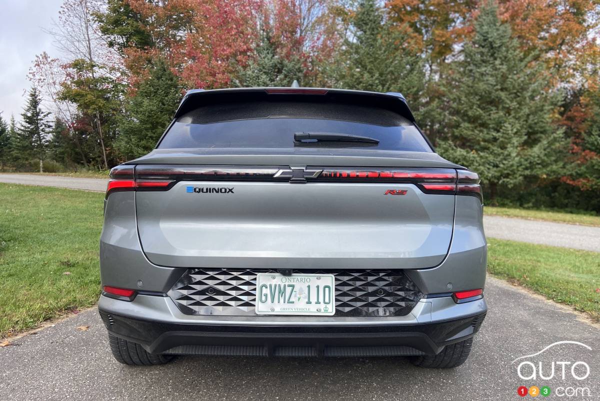 Le Chevrolet Equinox EV 2024, arrière