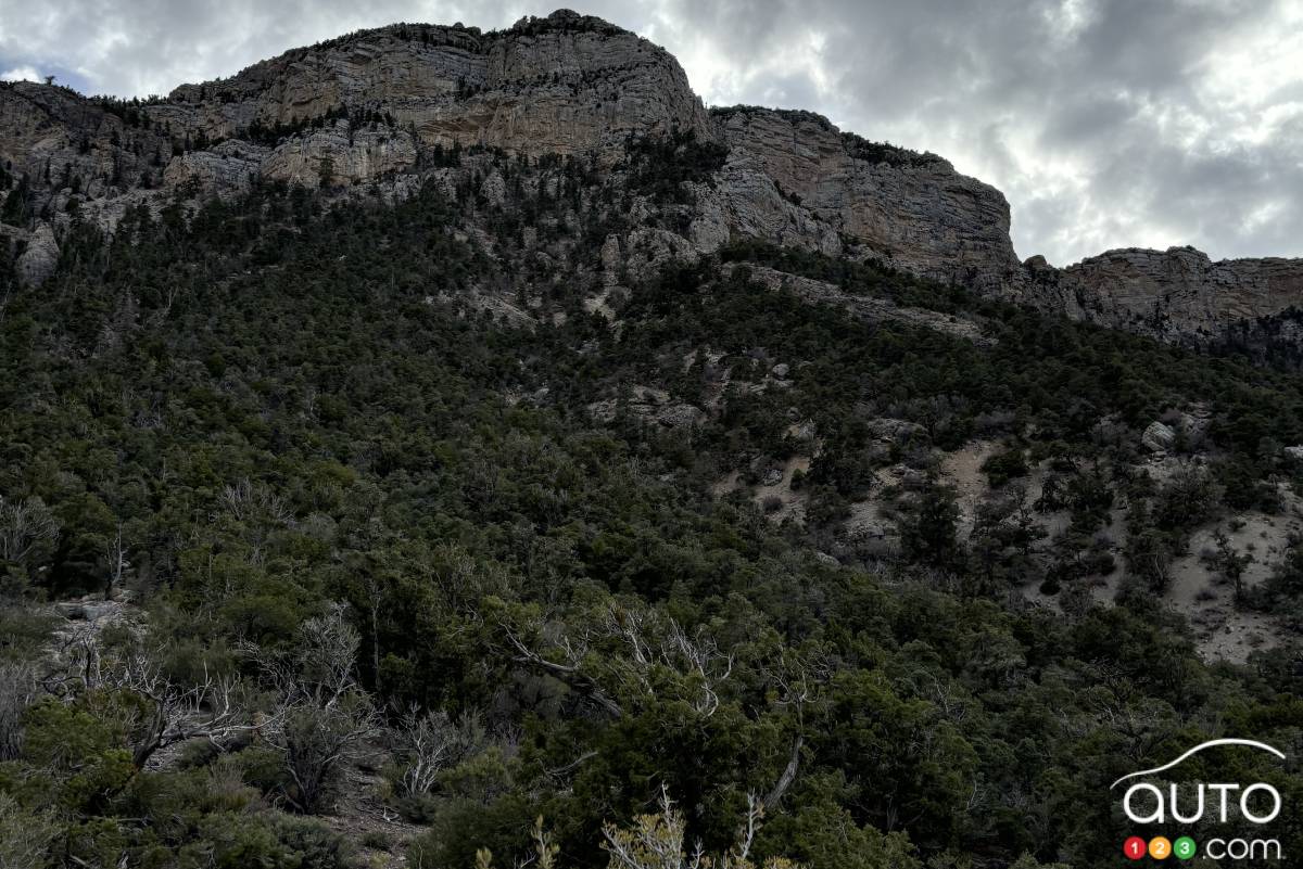 Un paysage magnifique nous a accompagné tout au long de notre journée