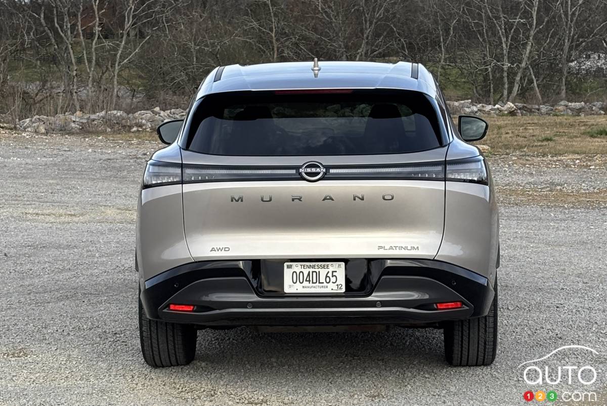 Nissan Murano 2025, arrière