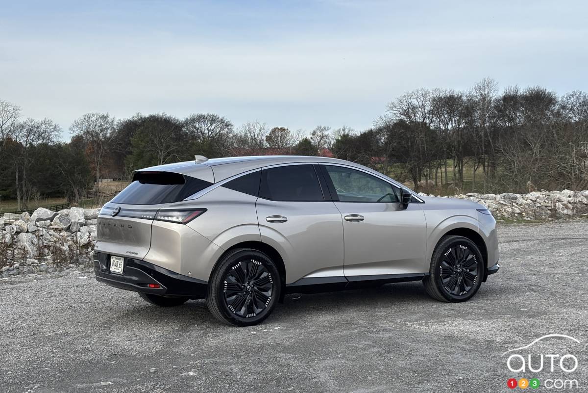 Nissan Murano 2025, trois quarts arrière