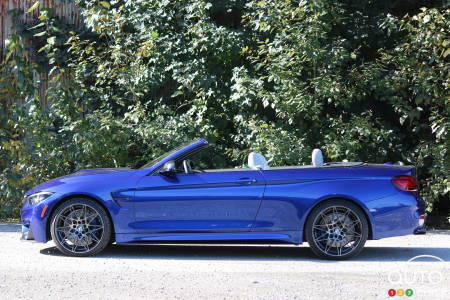 2020 BMW M4 Cabriolet, profile