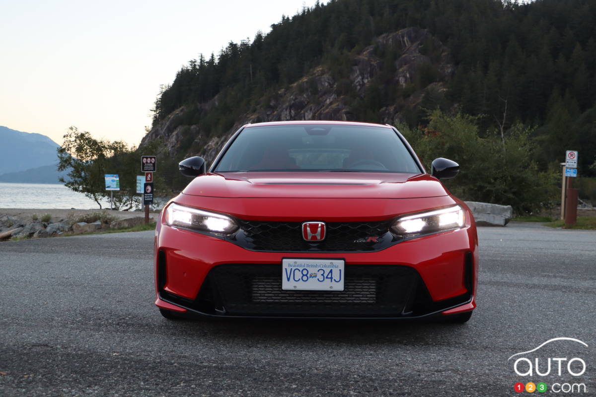 Honda Civic Type R, avant