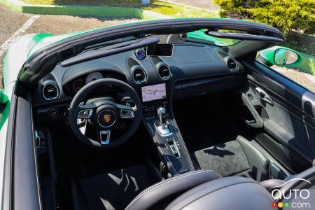 Porsche 718 Boxster GTS 4.0 2022, intérieur