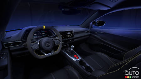 Lotus Emira 2022, intérieur