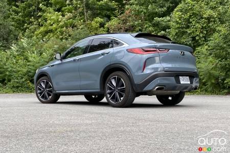 2023 Infiniti QX55 exterior design